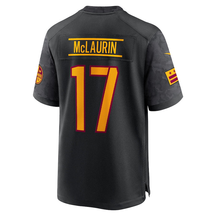 Terry McLaurin 19 Washington Commanders Alternate Game Men Jersey - Black