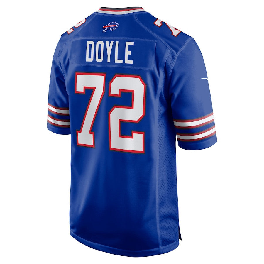 Tommy Doyle 72 Buffalo Bills Men Game Jersey - Royal