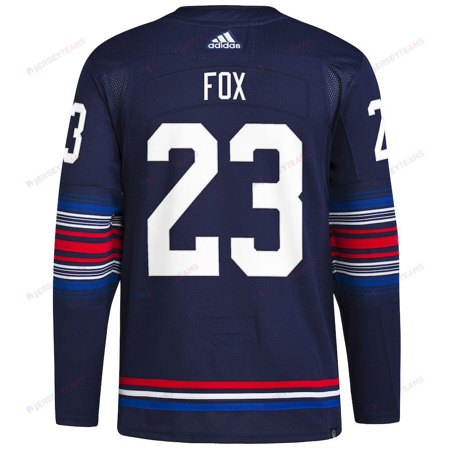 Adam Fox 23 New York Rangers Alternate Primegreen Men Jersey - Navy