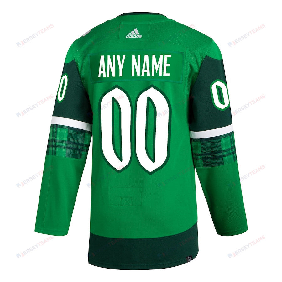 Ottawa Senators St. Patrick's Day Custom Men Jersey - Kelly Green