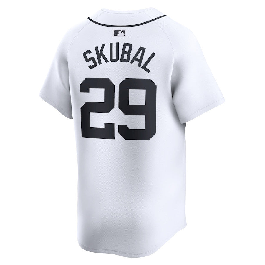 Tarik Skubal 29 Detroit Tigers Home Limited Player Men Jersey - White