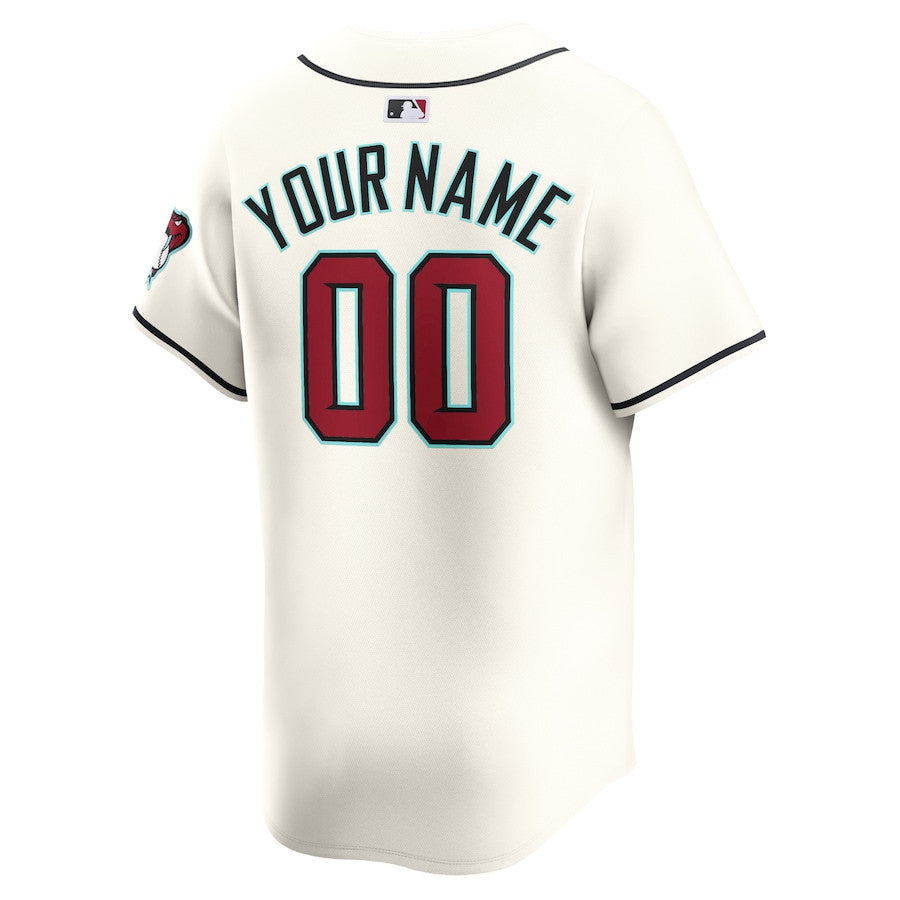 Arizona Diamondbacks Home Limited Custom Jersey - White