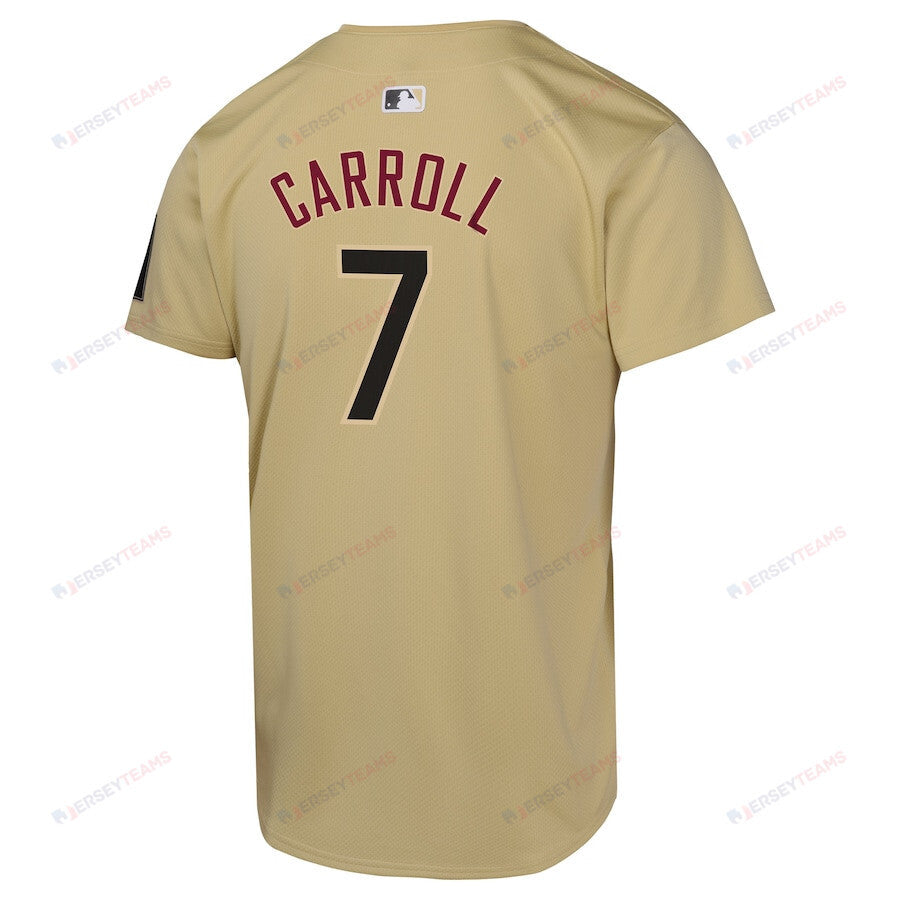 Corbin Carroll 7 Arizona Diamondbacks City Connect Limited Jersey - Sand