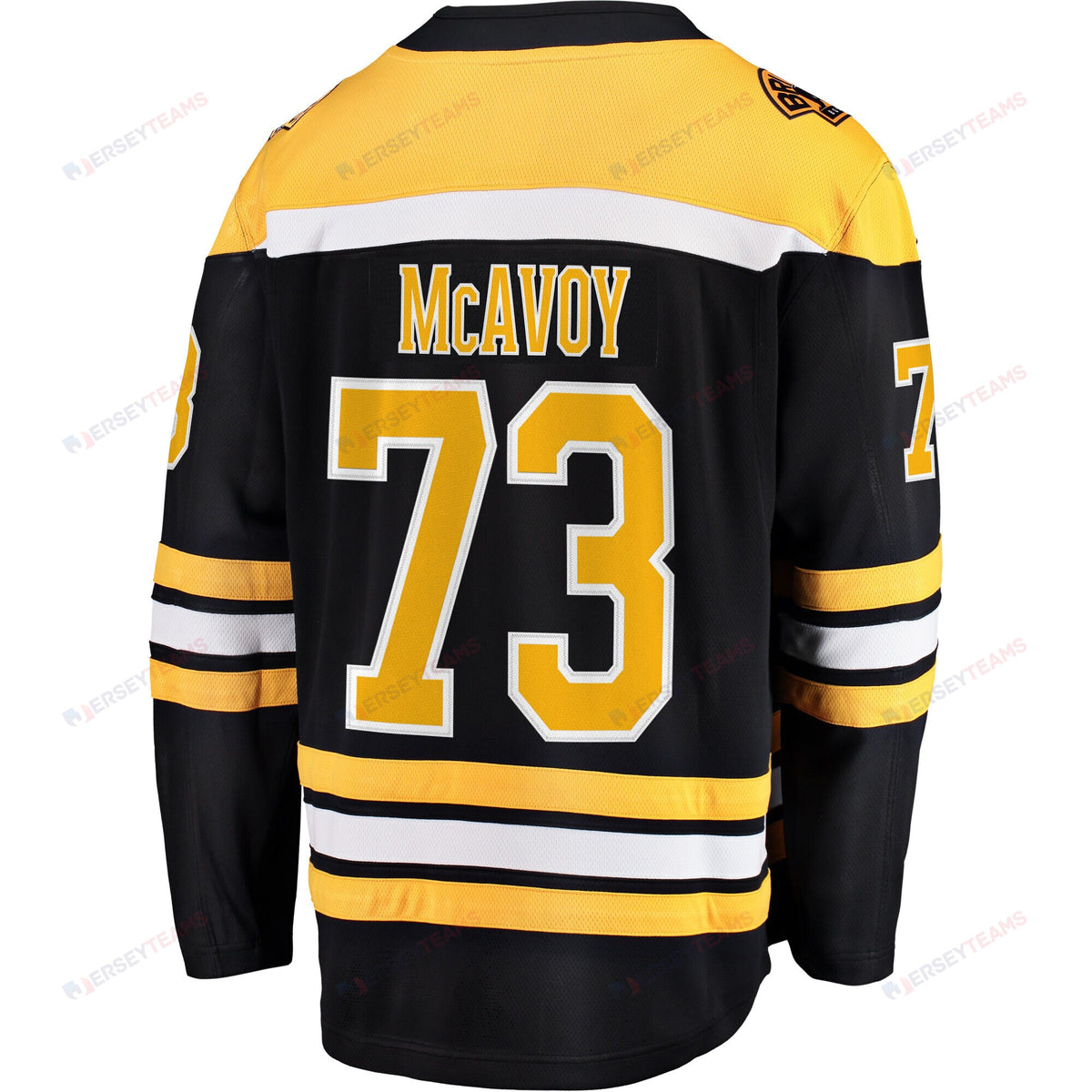 Charlie McAvoy 73 Boston Bruins Home Breakaway Jersey - Men, Black