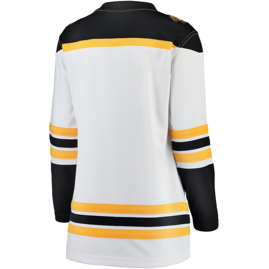 Boston Bruins Away Breakaway Jersey - Women, White