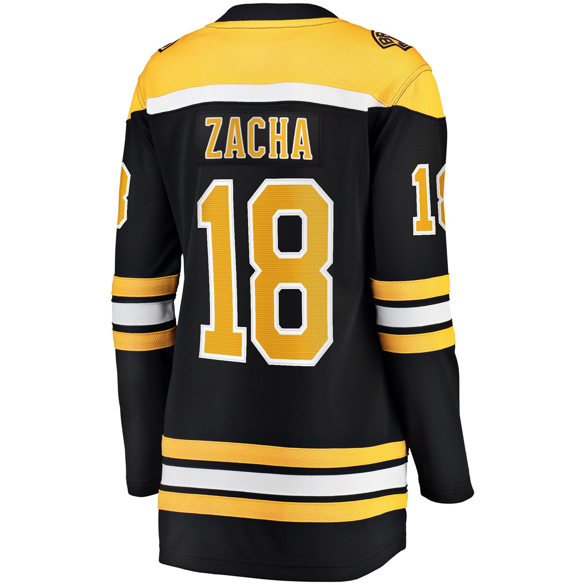 Pavel Zacha 18 Boston Bruins Home Breakaway Jersey - Women, Black