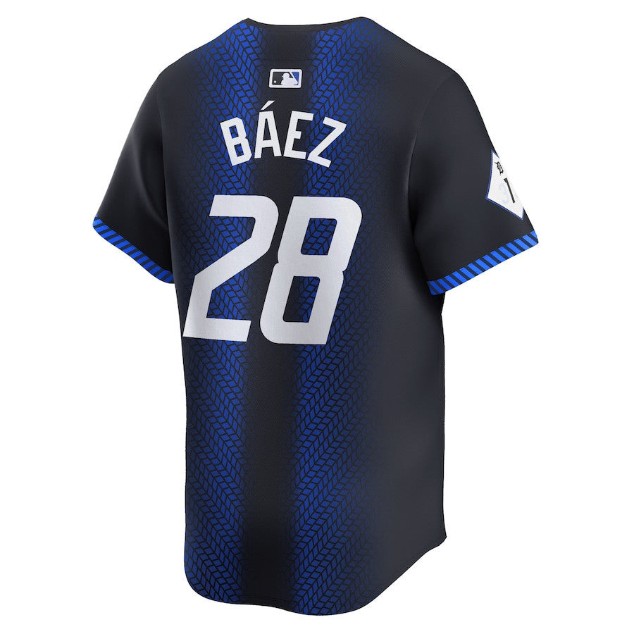 Javier Baez 28 Detroit Tigers 2024 City Connect Limited Men Jersey - Navy