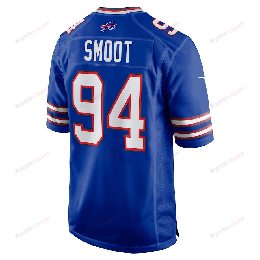 Dawuane Smoot 94 Buffalo Bills Game Men Jersey - Royal