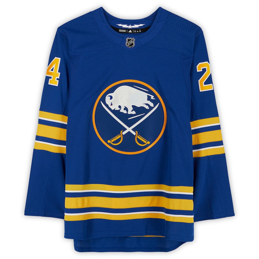 Dylan Cozens 24 Signed Buffalo Sabres Autographed Jersey - Royal