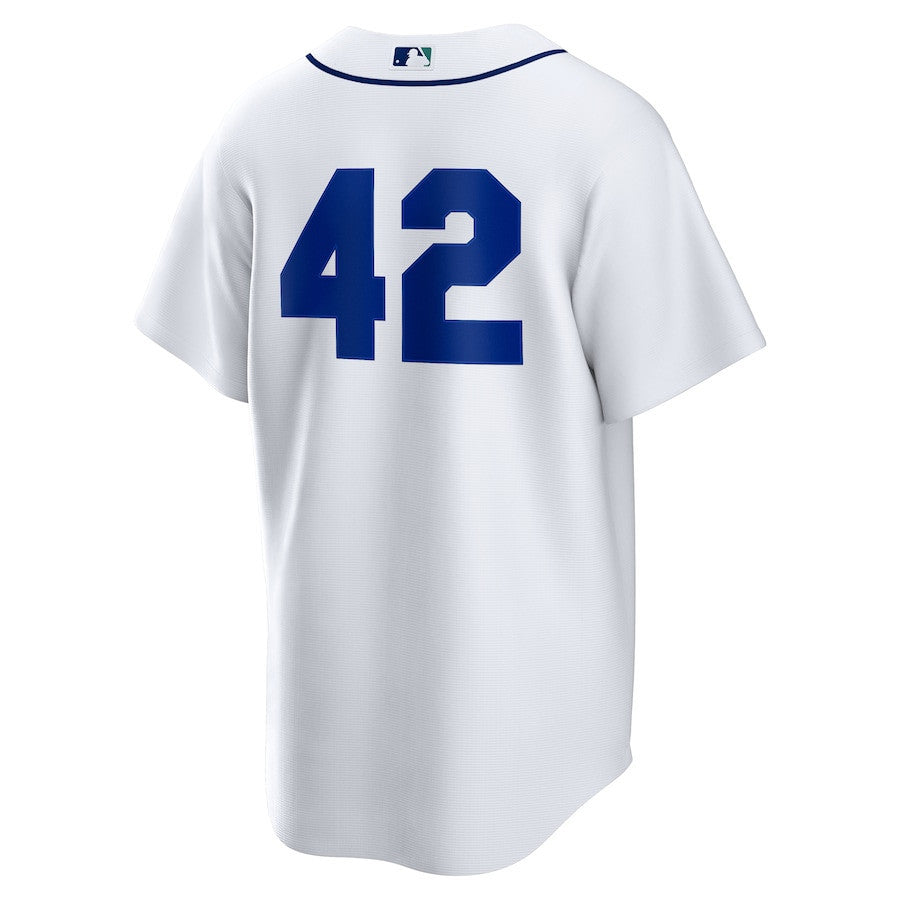 Seattle Mariners Home 2025 Jackie Robinson Day Men Jersey - White