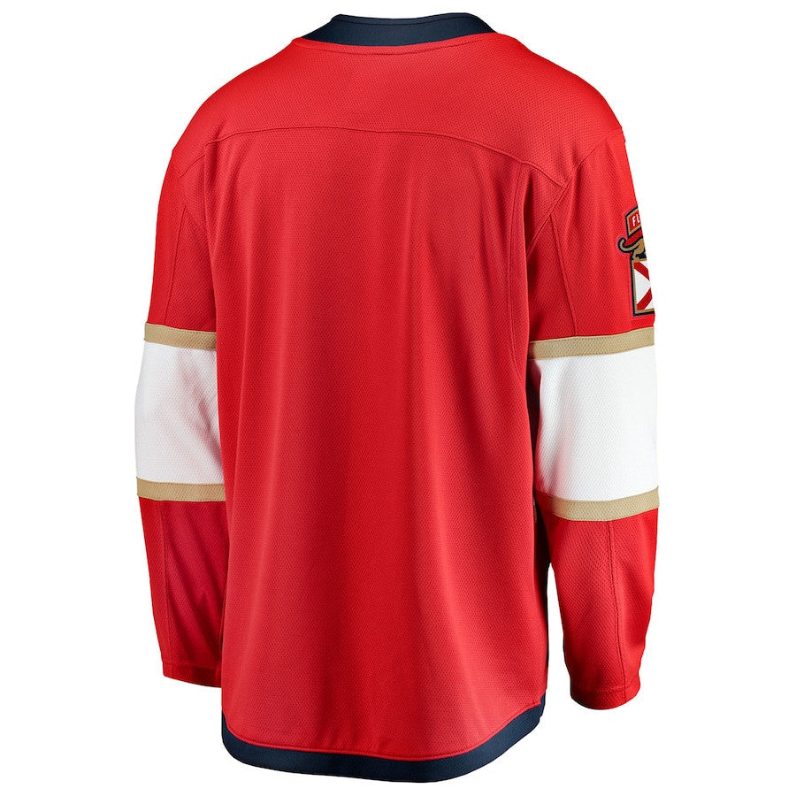 Florida Panthers 2025 Stanley Cup Final Home Breakaway Men Jersey - Red