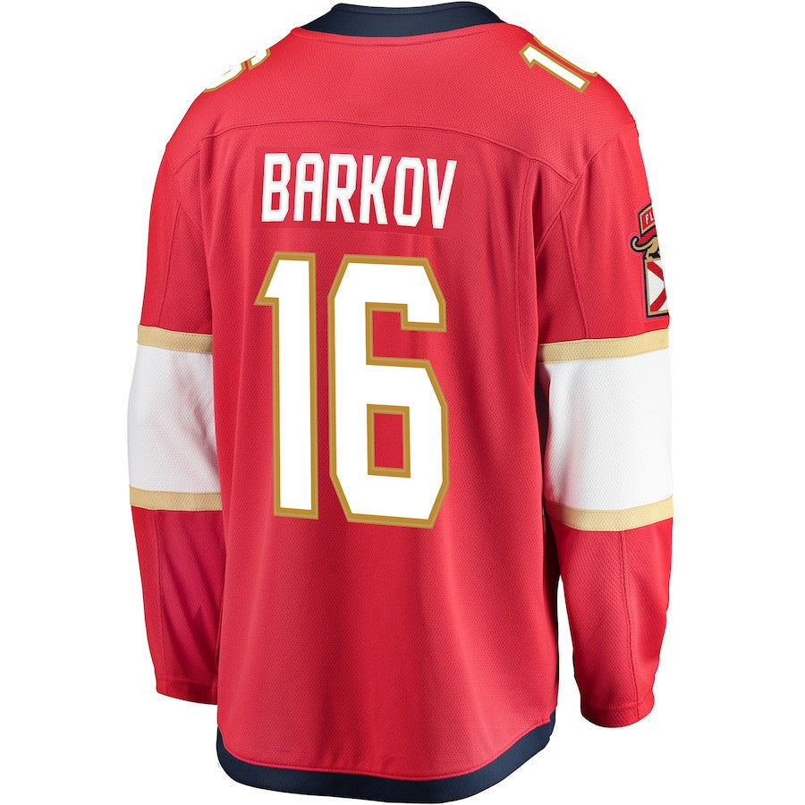 Aleksander Barkov 16 Florida Panthers 2025 Breakaway Player Men Jersey - Red