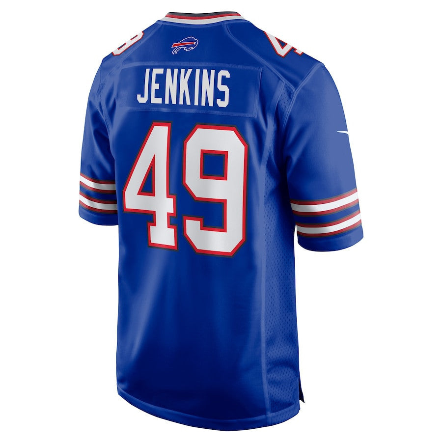 Keonta Jenkins 49 Buffalo Bills Team Game Men Jersey - Royal