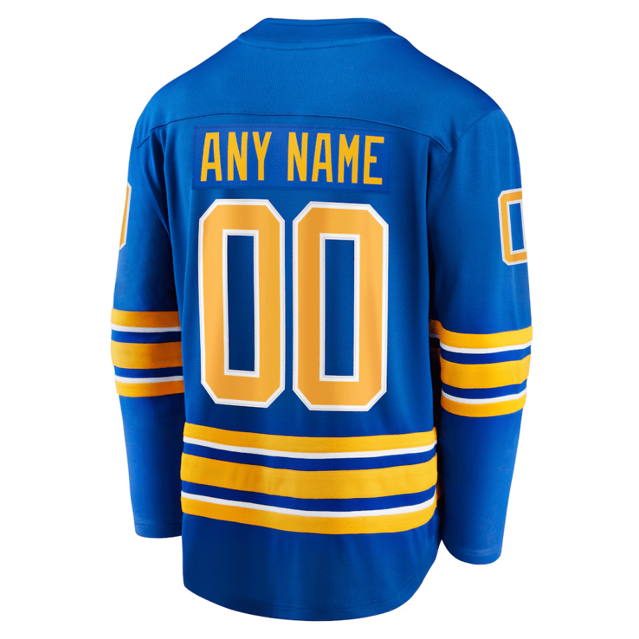 Buffalo Sabres Home Breakaway Custom Jersey - Royal