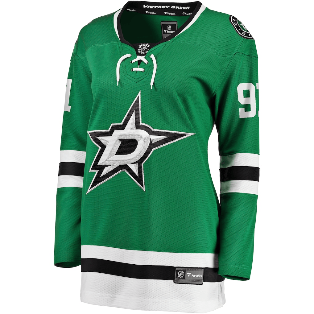 Tyler Seguin 91 Dallas Stars Women's Home Breakaway Jersey - Kelly Green