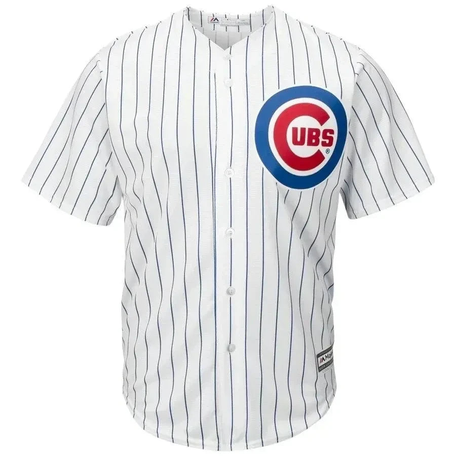 Yu Darvish Chicago Cubs Official Cool Base Player Jersey - White Royal