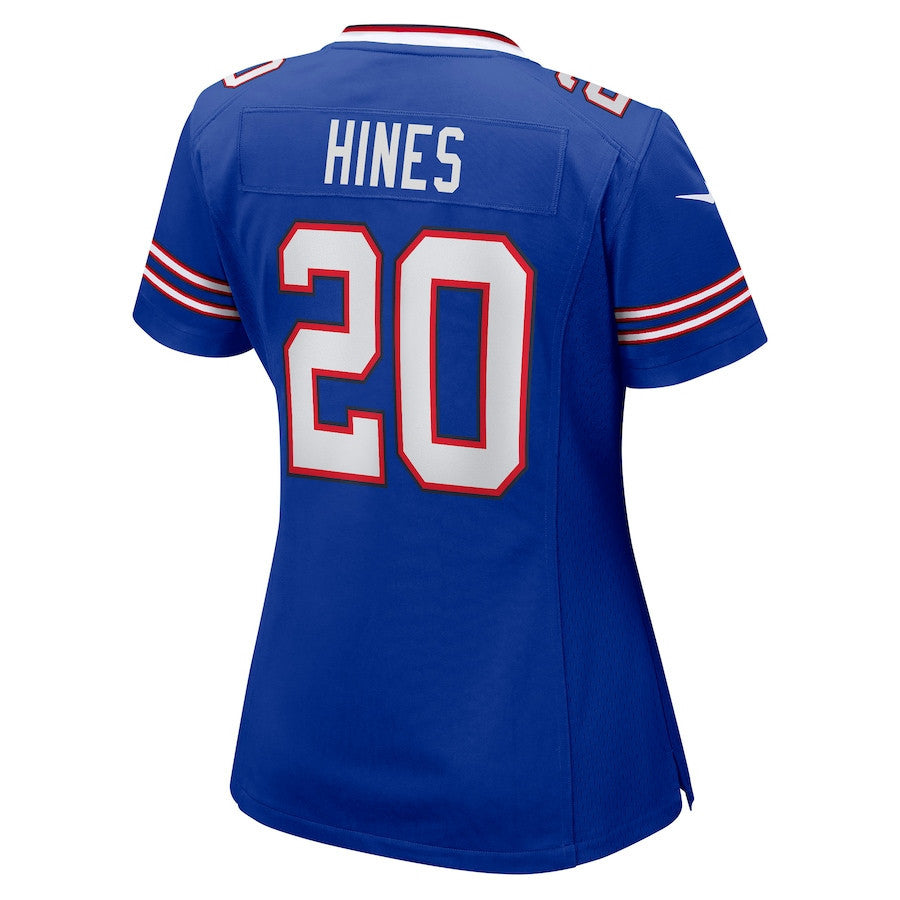 Nyheim Hines Buffalo Bills Women's Game Player Jersey - Royal