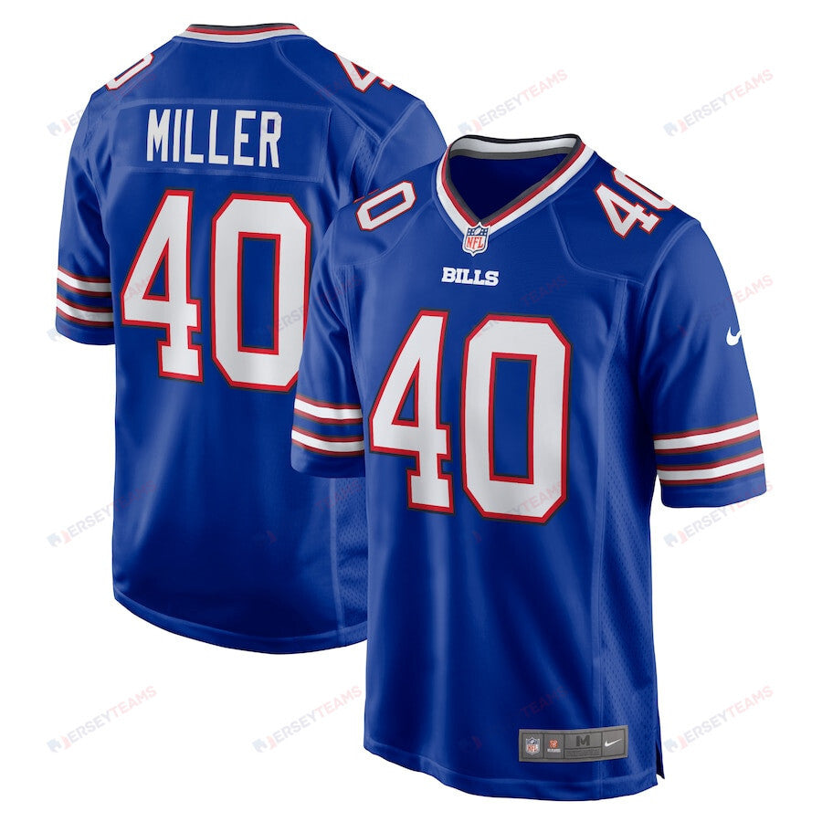 Von Miller 40 Buffalo Bills Youth Game Jersey - Royal