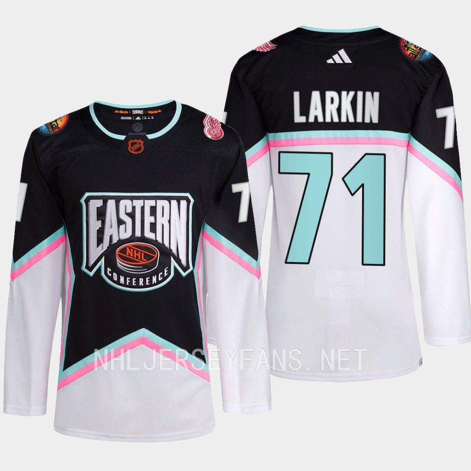 Dylan Larkin 71 Detroit Red Wings 2023 All-Star Game Jersey Black Equipment