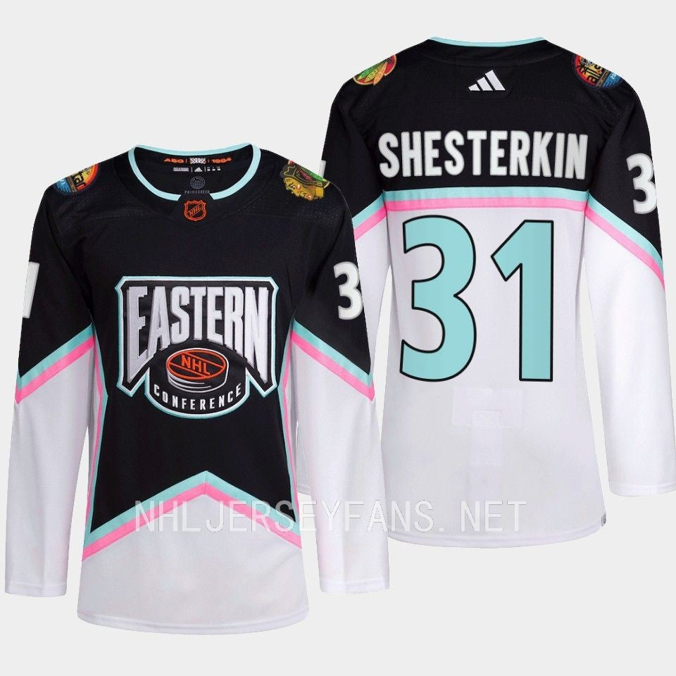 Igor Shesterkin 31 New York Rangers 2023 All-Star Game Jersey Black Equipment