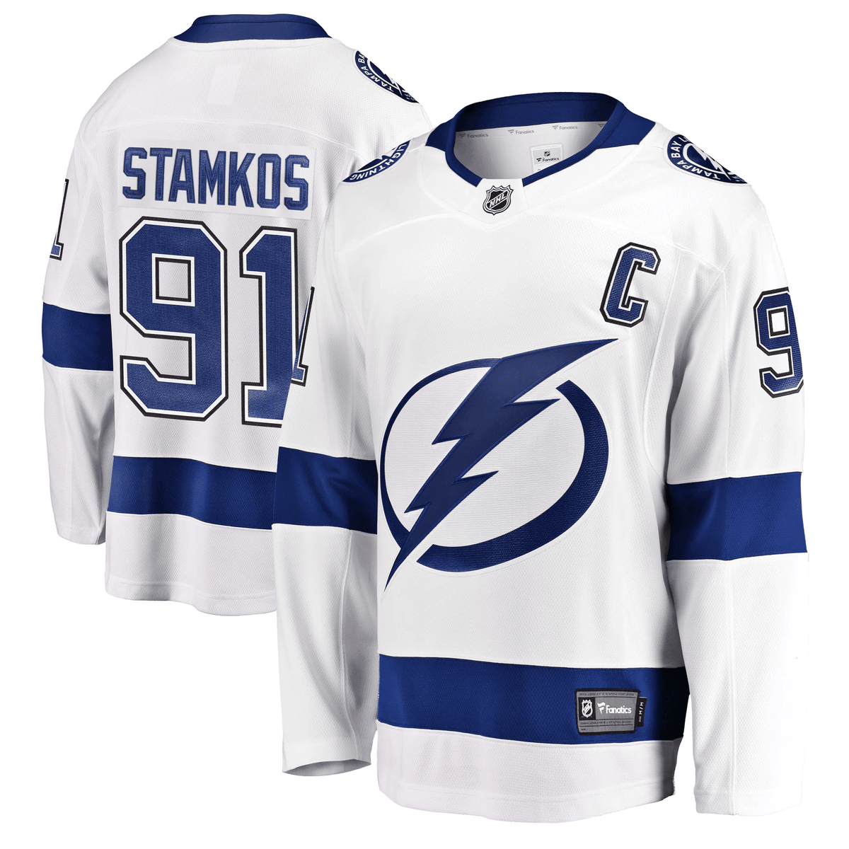 Steven Stamkos Tampa Bay Lightning Alternate Breakaway Player Jersey - Black Jersey