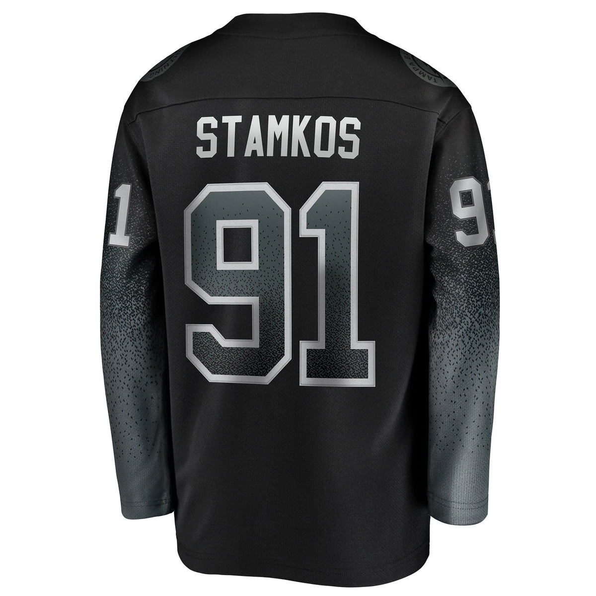 Youth Tampa Bay Lightning Steven Stamkos Black Alternate Breakaway Player Jersey