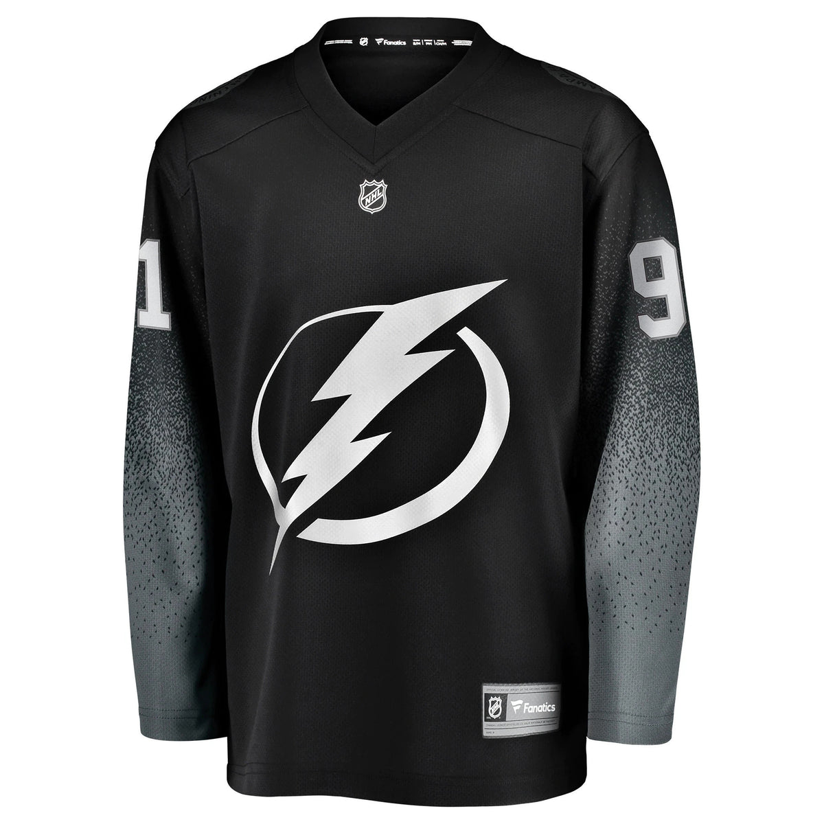 Youth Tampa Bay Lightning Steven Stamkos Black Alternate Breakaway Player Jersey