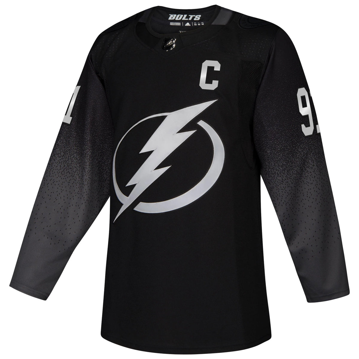 Men's Tampa Bay Lightning Steven Stamkos Black Alternate Player Jersey