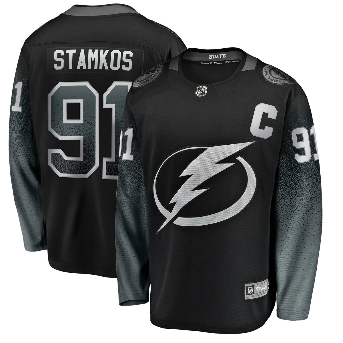 Men's Tampa Bay Lightning Steven Stamkos White Breakaway Player Jersey