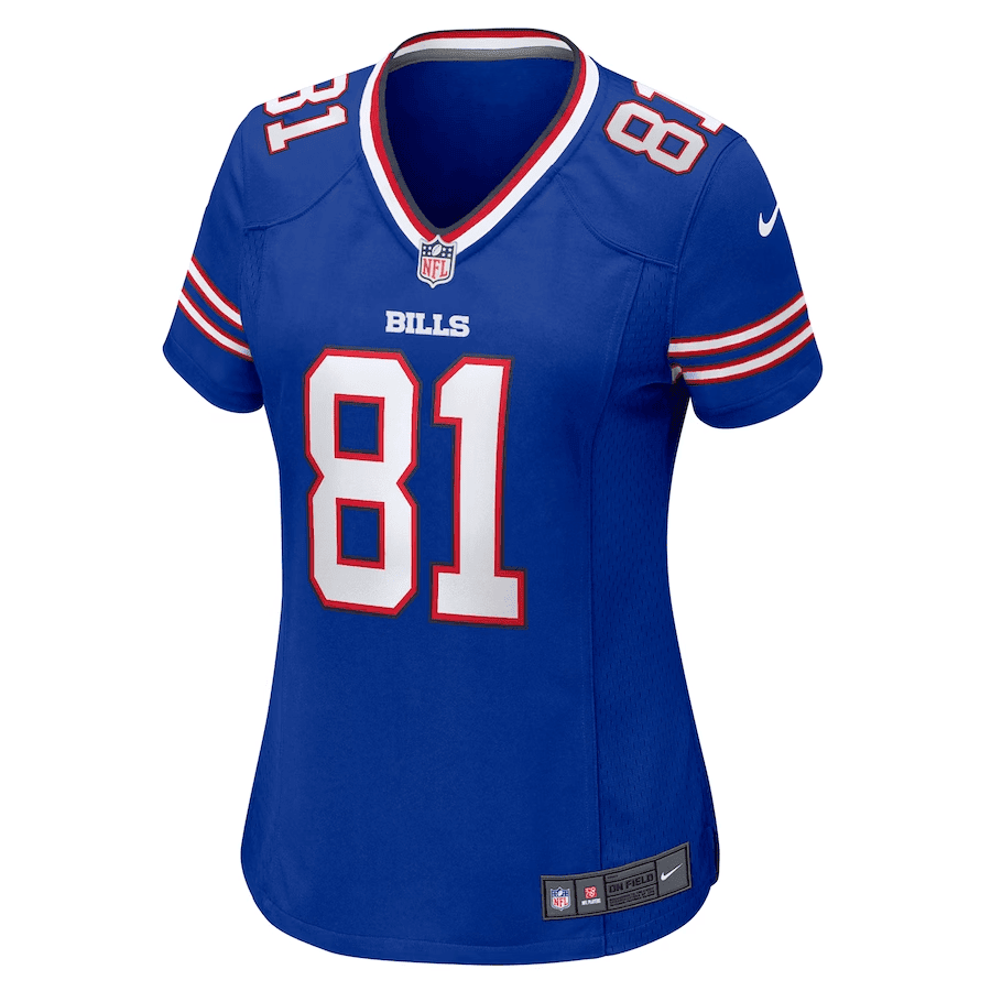 KeeSean Johnson 81 Buffalo Bills Women Game Jersey - Royal