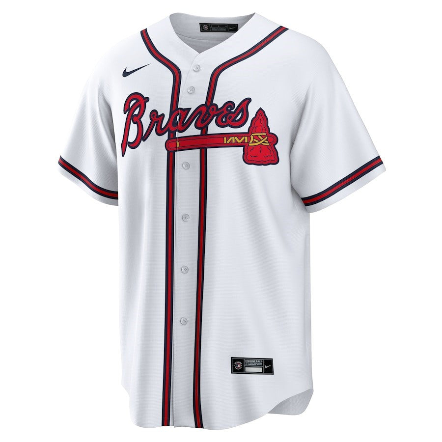 Matt Olson 28 Atlanta Braves Home Player Men Jersey - White