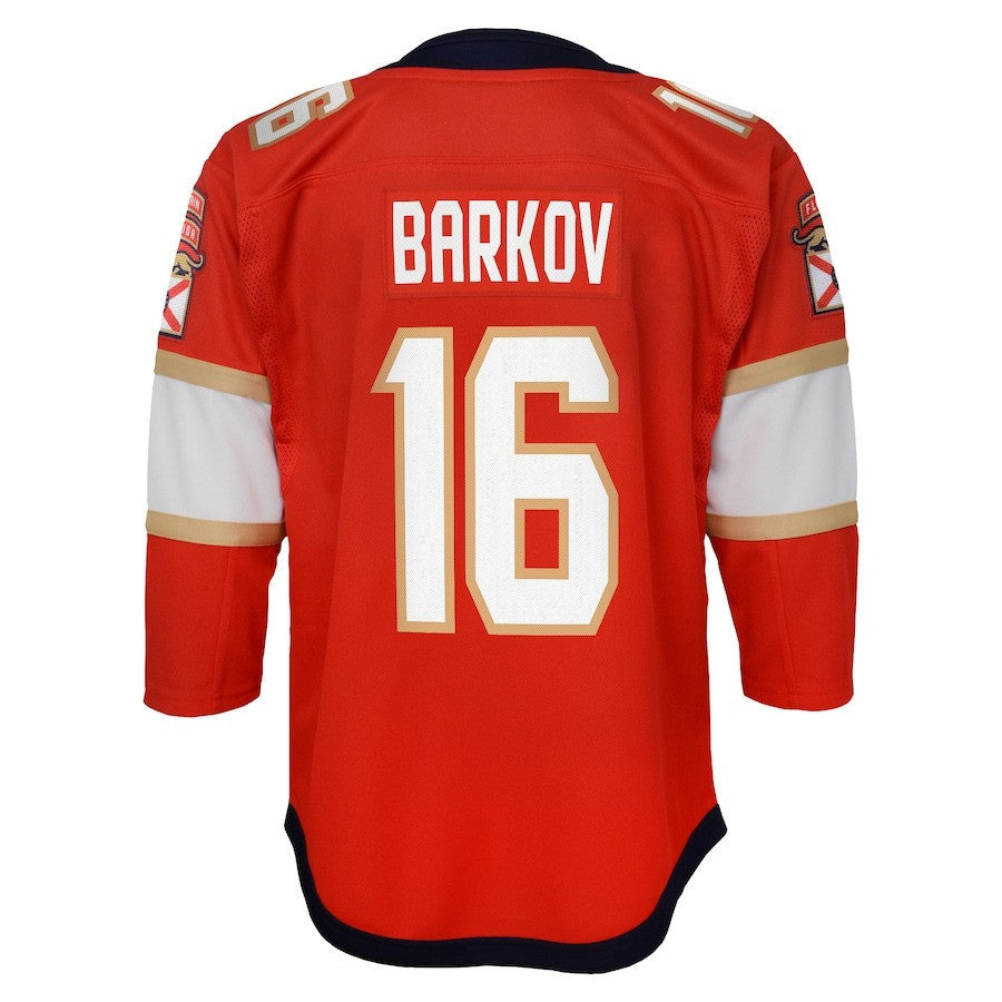 Aleksander Barkov 16 Florida Panthers Youth 2023 Stanley Cup Final Home Jersey - Red