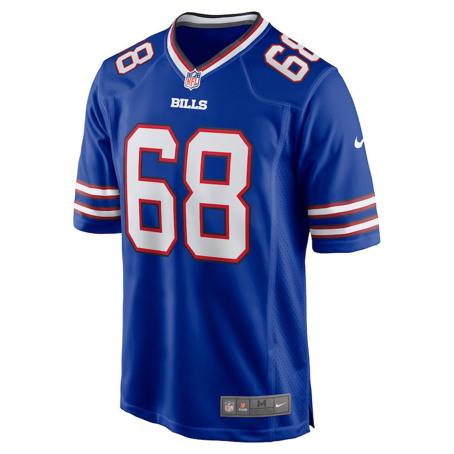 Garrett McGhin 68 Buffalo Bills Team Game Men Jersey - Royal