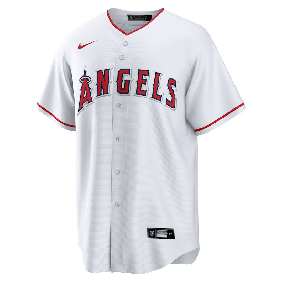 Shohei Ohtani 17 Los Angeles Angels Signed Run 2023 Home Player Men Jersey - White
