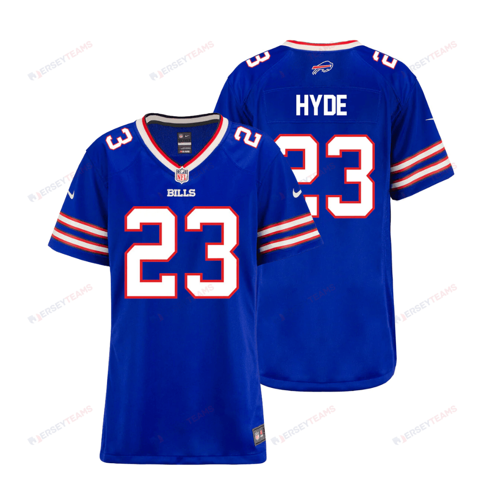 Micah Hyde 23 Buffalo Bills Women Home Game Jersey - Royal