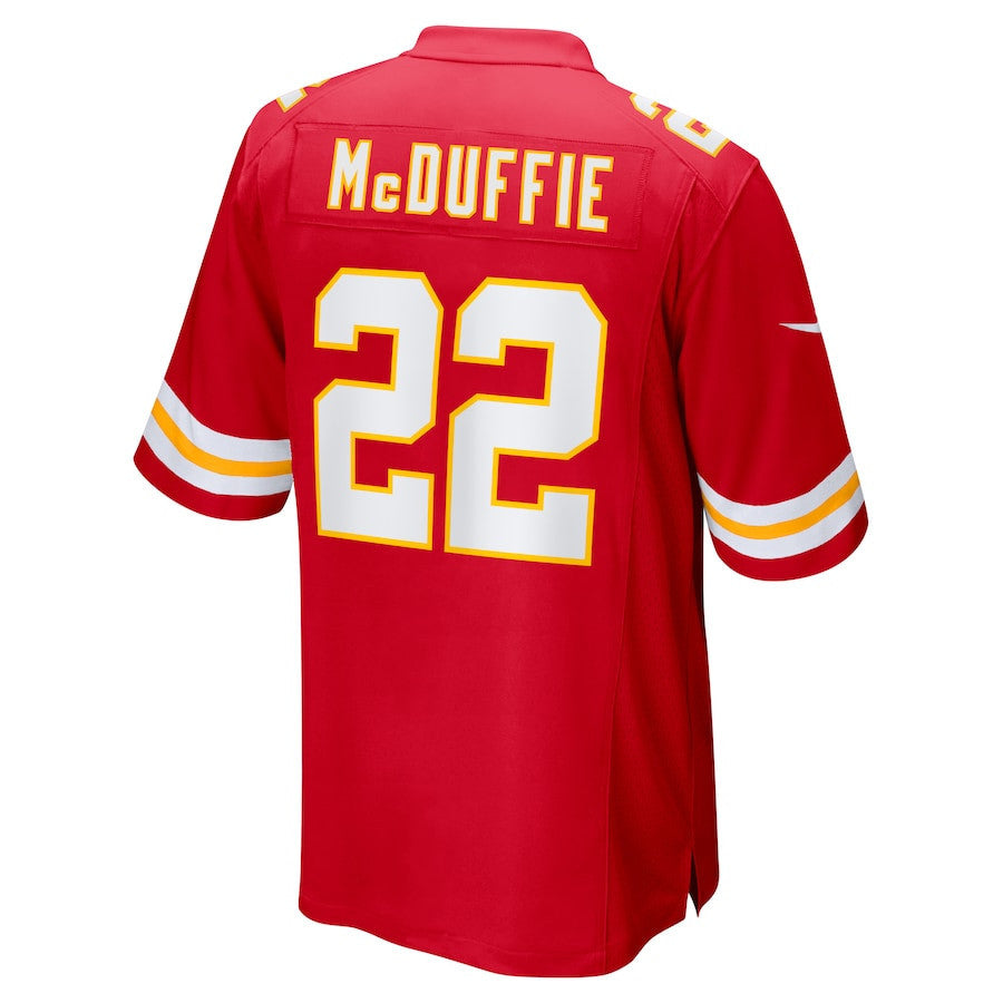 Trent McDuffie Kansas City Chiefs Game Men Jersey - Red
