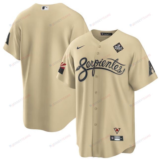 Arizona Diamondbacks 2023 World Series Men Jersey - Gold