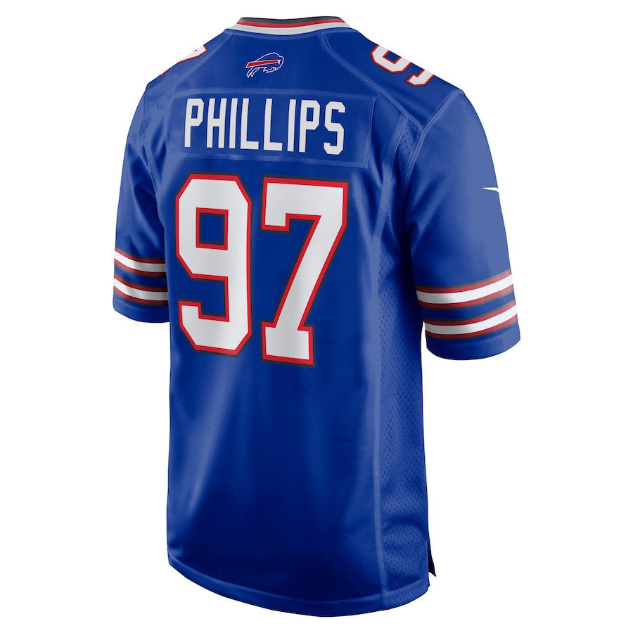 Jordan Phillips 97 Buffalo Bills Men Game Jersey - Royal