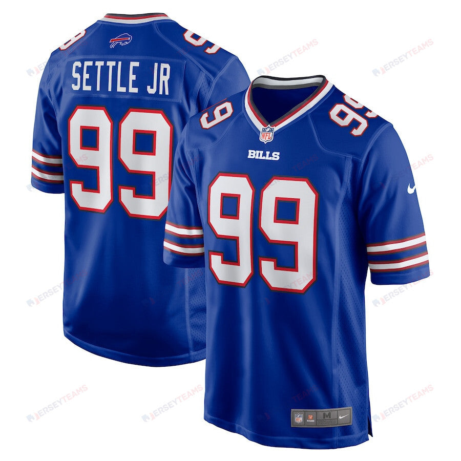 Tim Settle 99 Buffalo Bills Men Game Jersey - Royal