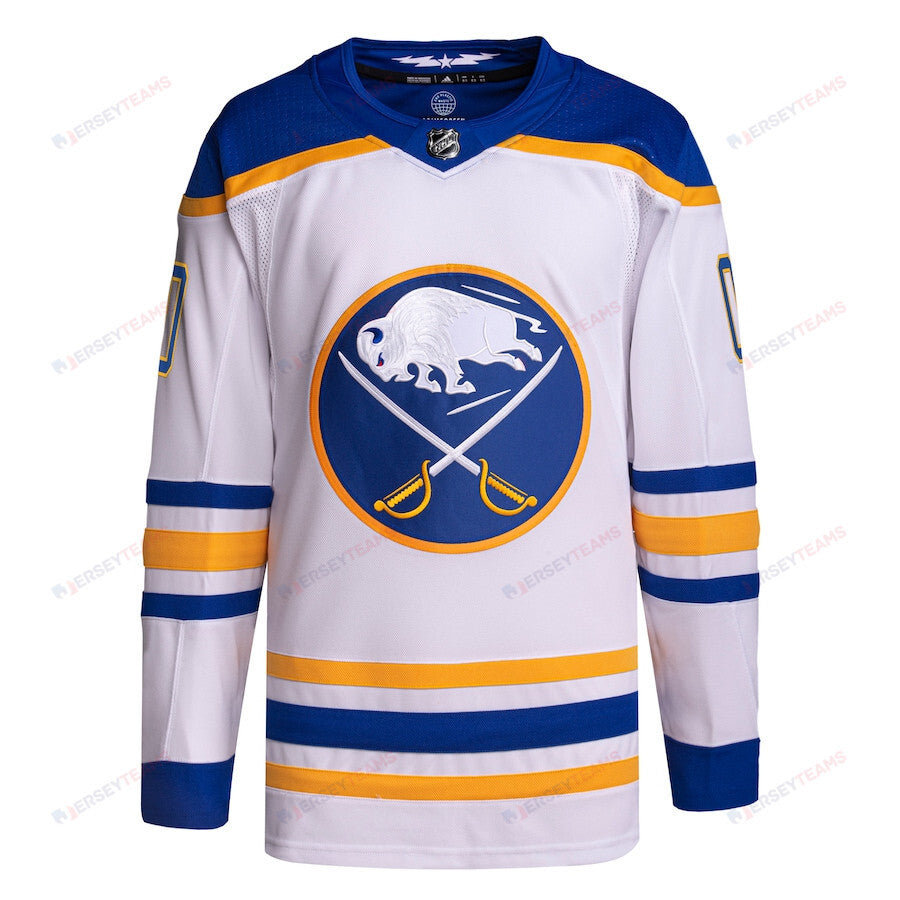 Buffalo Sabres Away Primegreen Custom Men Jersey - White