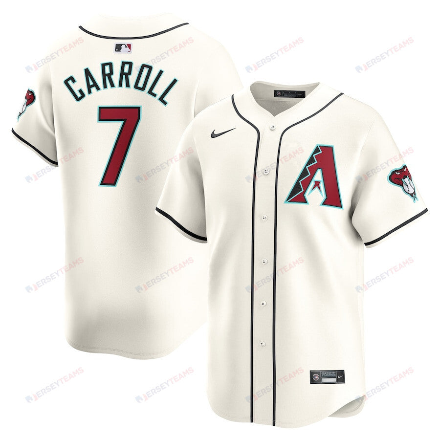 Corbin Carroll 7 Arizona Diamondbacks Home Limited Player Men Jersey - White
