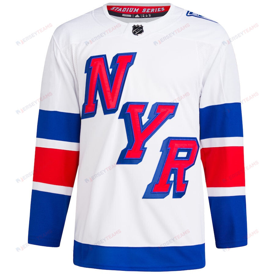 New York Rangers 2024 Stadium Series Primegreen Men Jersey - White