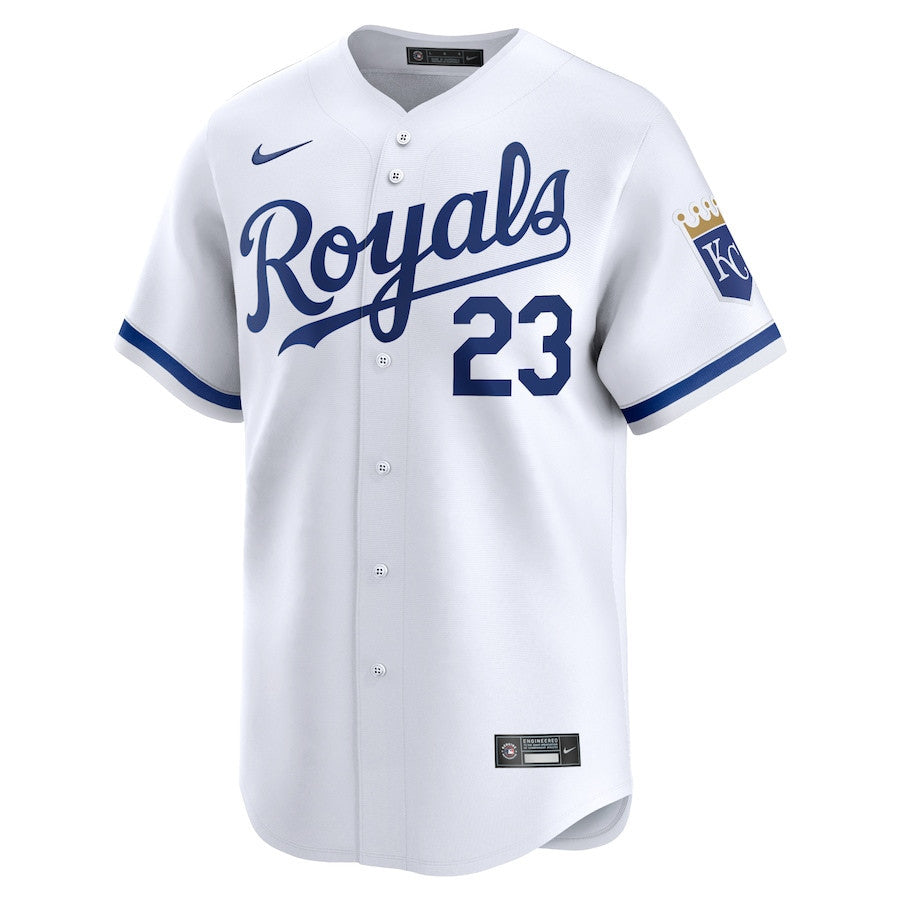 Zack Greinke 23 Kansas City Royals Home Limited Player Men Jersey - White