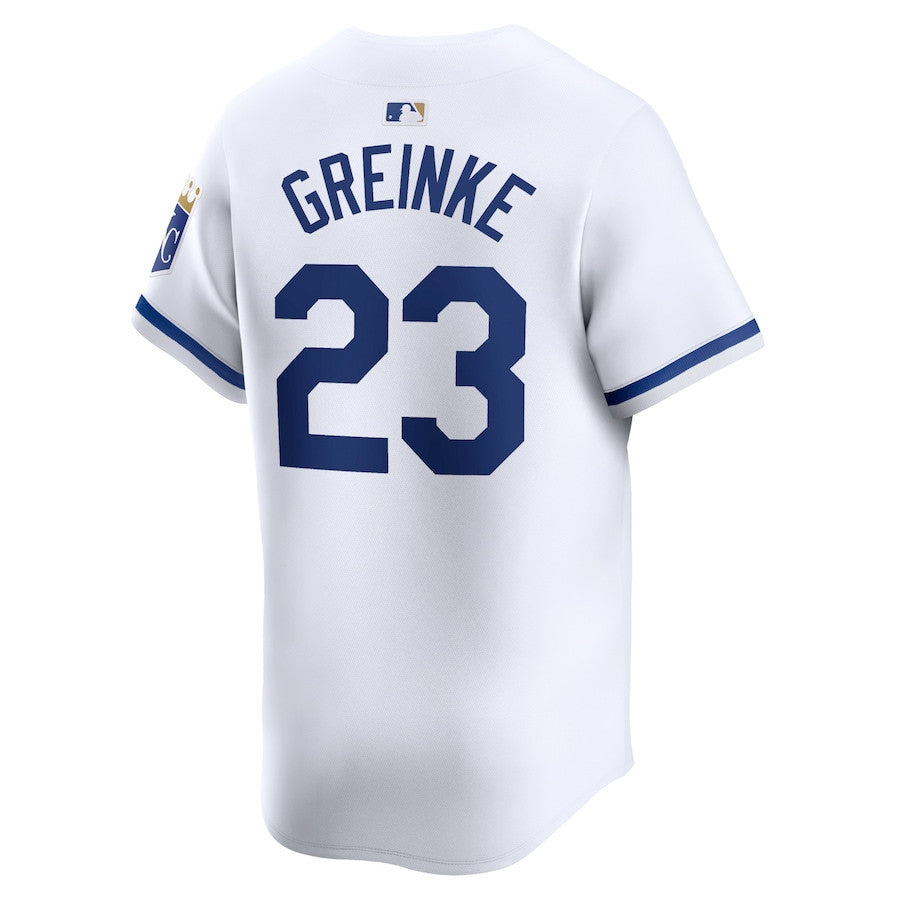 Zack Greinke 23 Kansas City Royals Home Limited Player Men Jersey - White