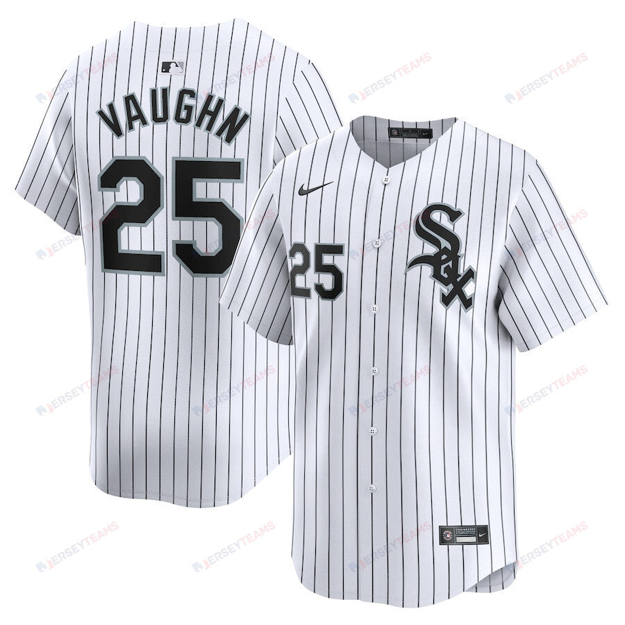 Andrew Vaughn 25 Chicago White Sox Home Limited Player Men Jersey - White