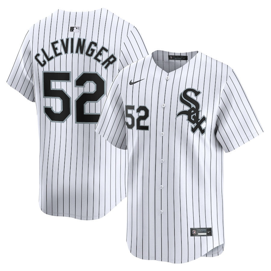 Mike Clevinger 52 Chicago White Sox Home Limited Player Men Jersey - White