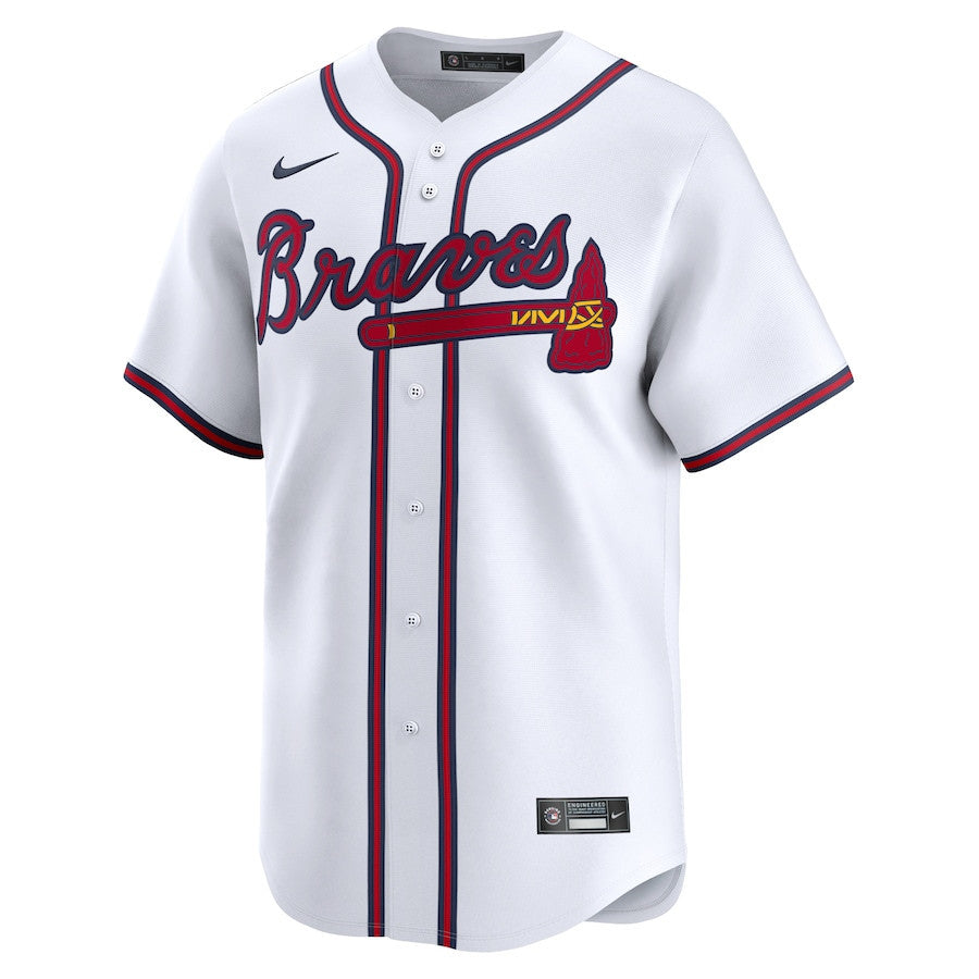 Spencer Strider 99 Atlanta Braves Home Limited Player Men Jersey - White