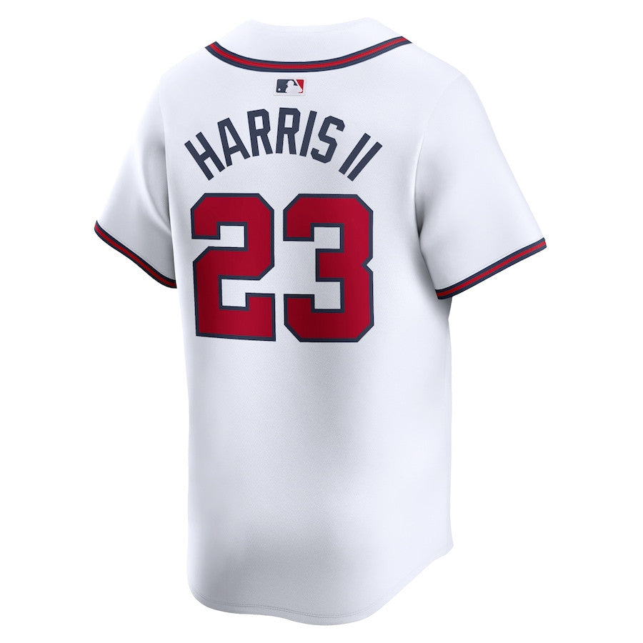 Michael Harris II 23 Atlanta Braves Home Limited Player Men Jersey - White