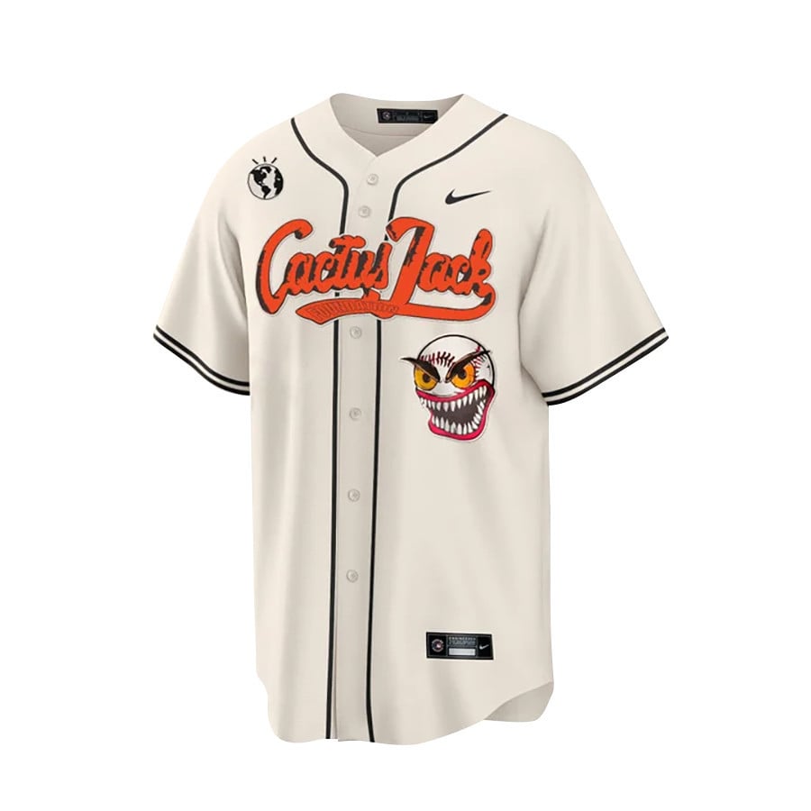 Alex Bregman 2 Houston Astros Cactus Jack Cream Jersey - Men