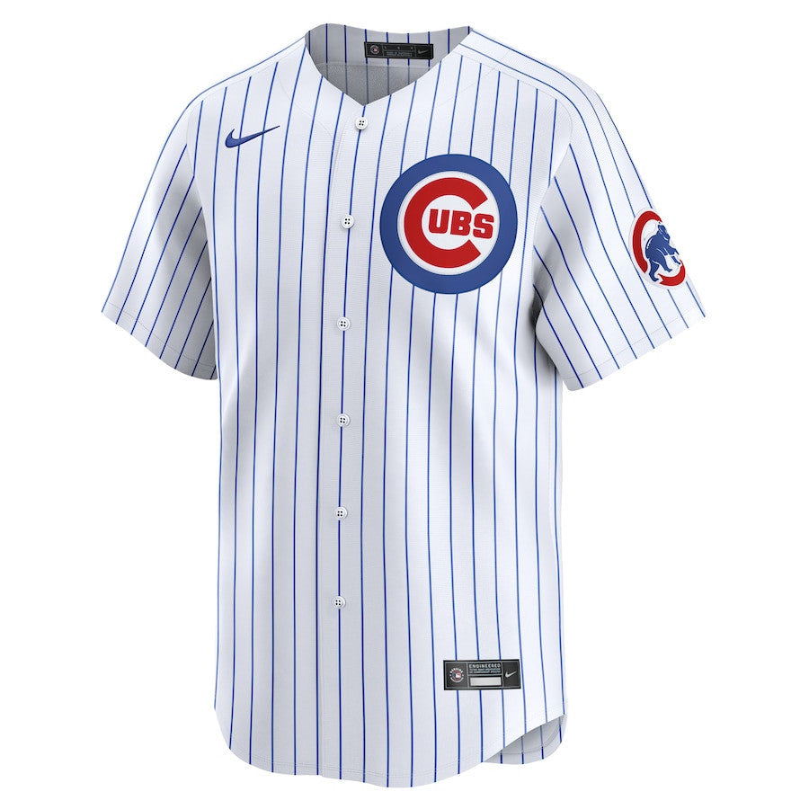Matt Mervis 22 Chicago Cubs Home Limited Men Jersey - White